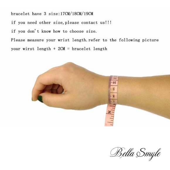 Boho Charm Tassel Pink Pendant Bangles Bracelet - Picture 4 of 5